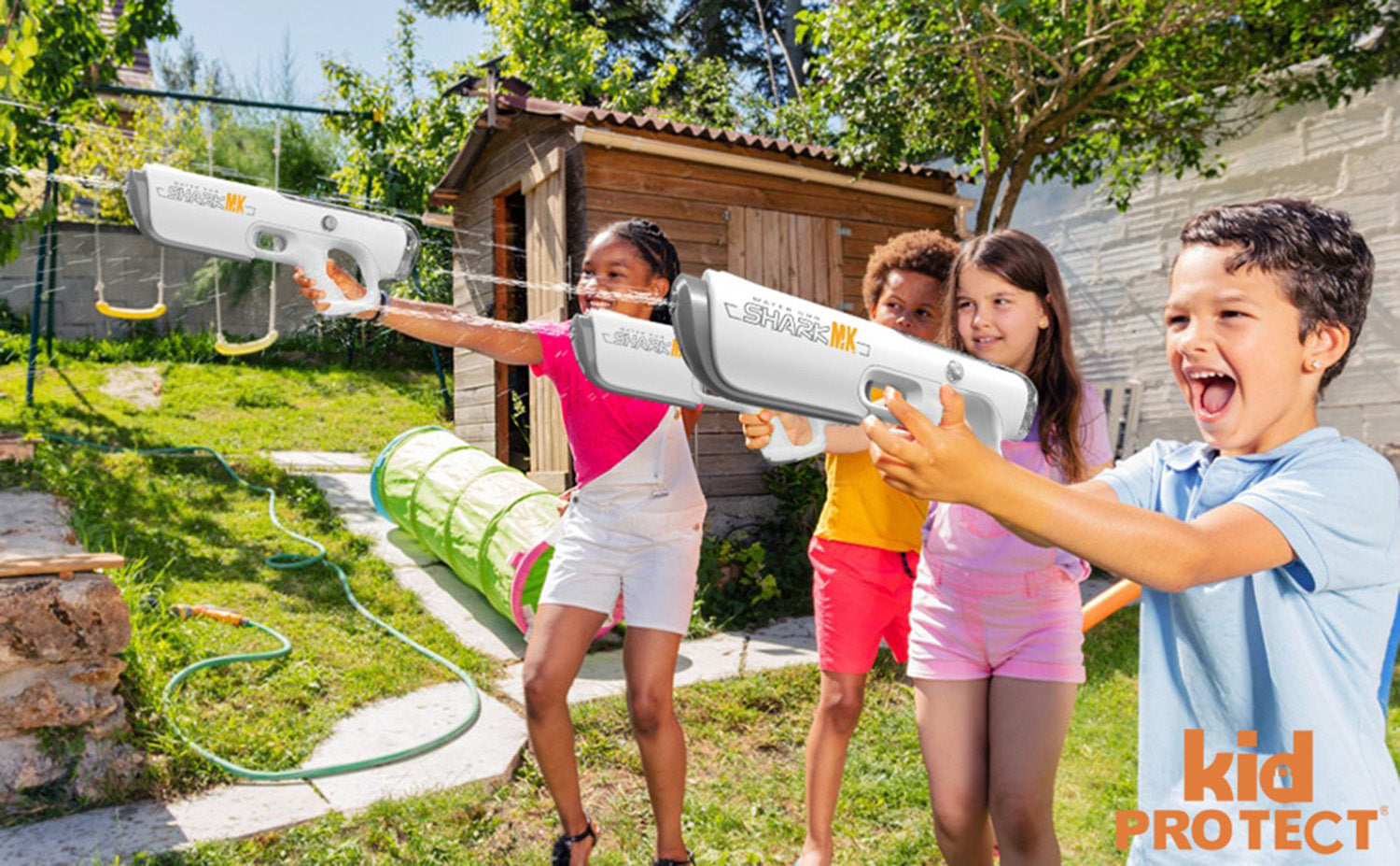 Pistol cu Apa Electric KidProtect SplashForce Pistol cu Apa Electric KidProtect SplashForce